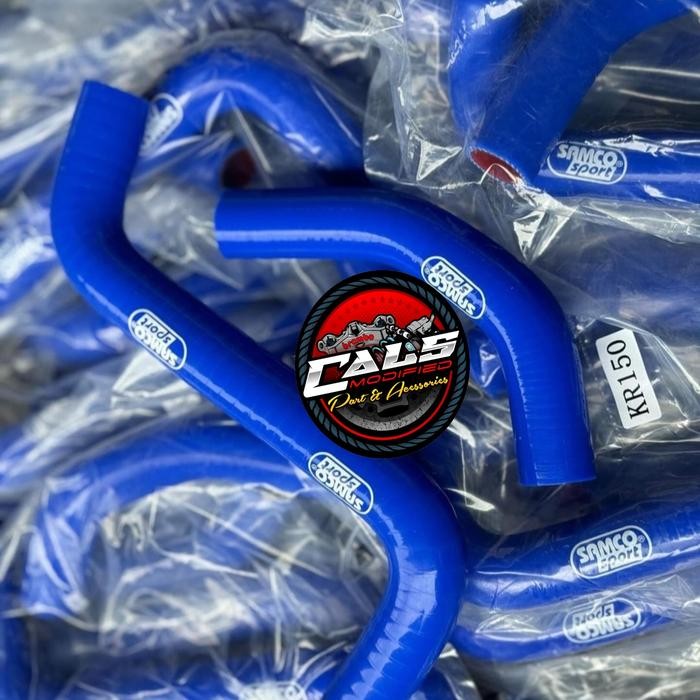 PREMIUM SELANG RADIATOR SAMCO ATAS BAWAH NINJA R SS KR150 VICTOR ORI THAILAND