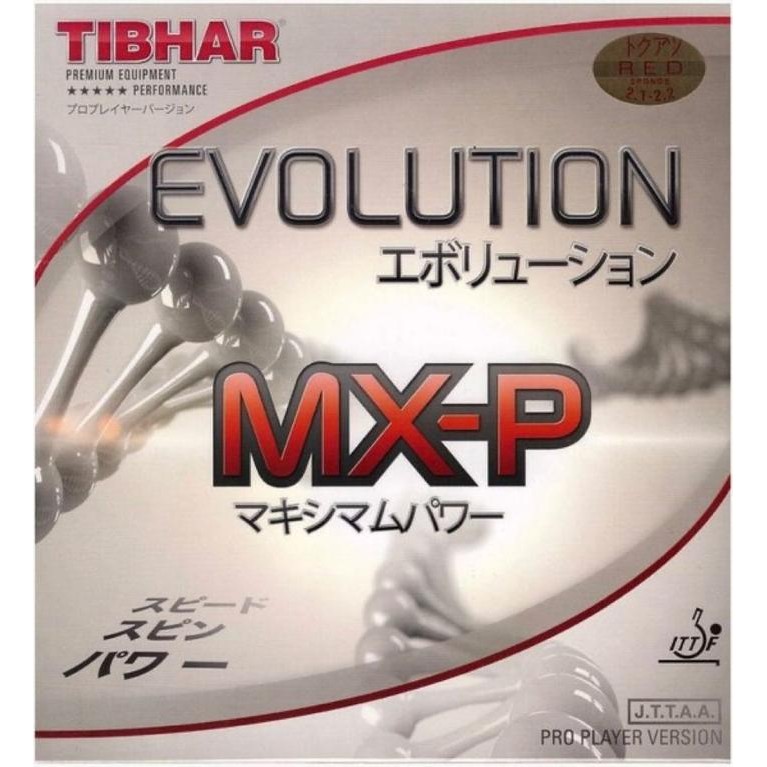 PREMIUM ORIGINAL TIBHAR EVOLUTION MXP Karet Rubber Bet Ping Pong Tenis Meja