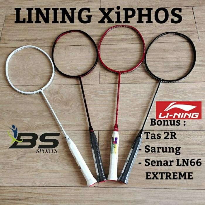 PREMIUM RAKET BADMINTON RAKET LINING XiPHOS X-1 / X1 ORIGINAL