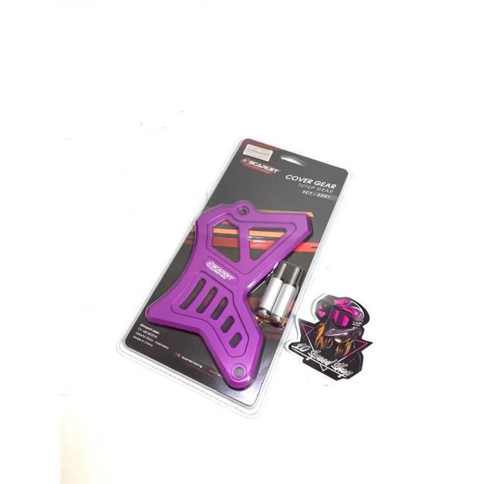 PREMIUM Cover Gear Depan Crf 150l Cover Gear Crf Depan Scarlet Original