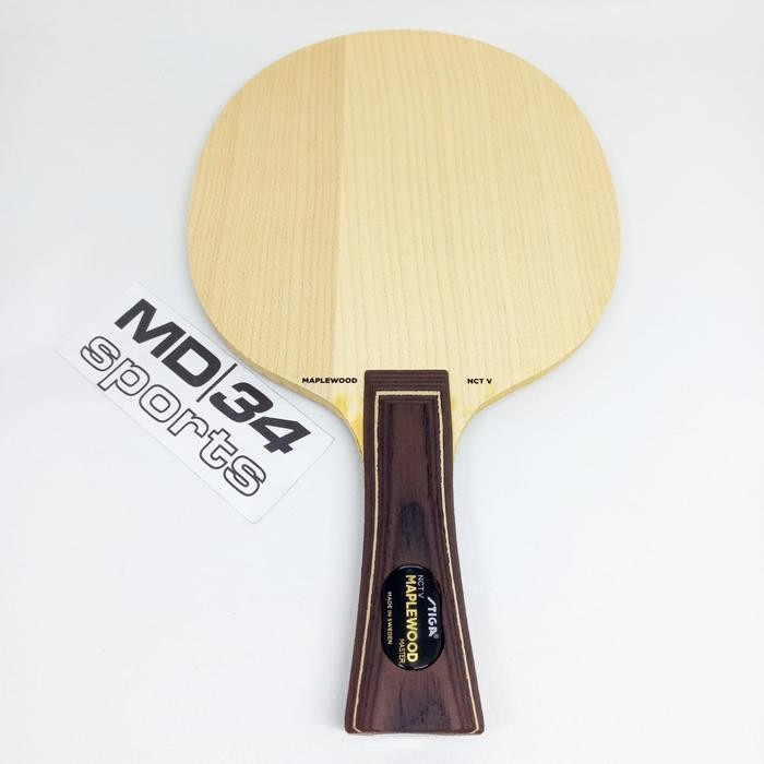 PREMIUM KAYU STIGA MAPLEWOOD NCT V - Kayu / Blade / Bet pingpong