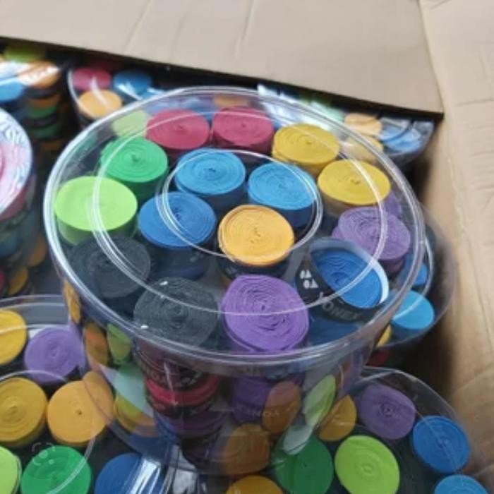 PREMIUM Grip Karet Raket Badminton /Tennis Isi 60 Buah