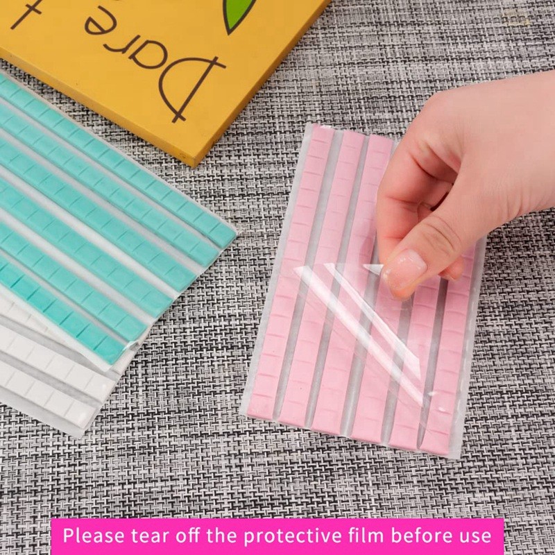 192 Pcs Sticky Putty Sticky Poster Putty Installation Putty Photography Wall Sticky Putty (Pink, Whi