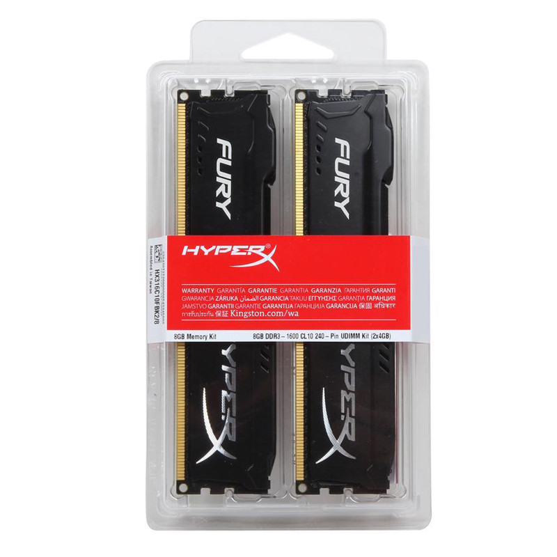 Hyperx Memoria DDR3 8GB 4GB Kit Ram 2x4GB 2x8GB RAM 1866MHz 1600MHz 1333MHz Desktop RAM 240 Pins 1.5