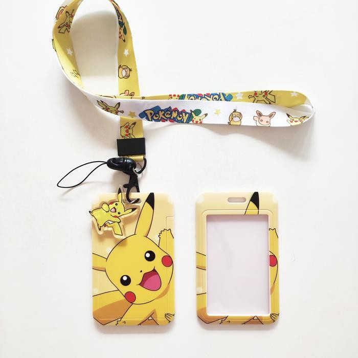 

Id Card Holder Name Tag Lanyard / Kalung Kartu Anime Pokemon Pikachu Terlaris