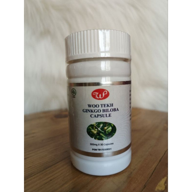 Ginkgo Biloba Capsule Woo Tekh dan Obat Penyakit Alzheimer