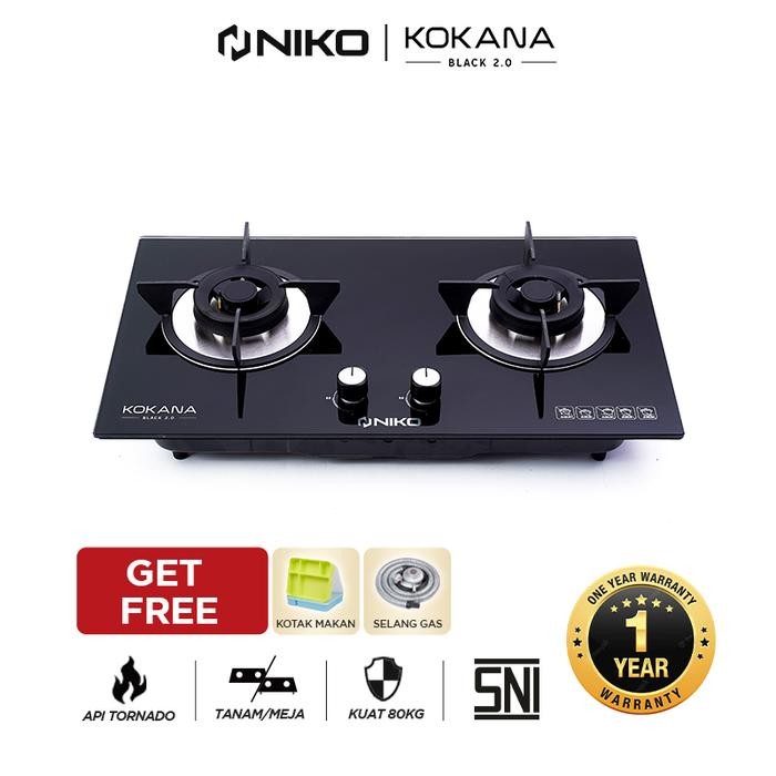 Kompor Gas Kaca - NIKO KOKANA
