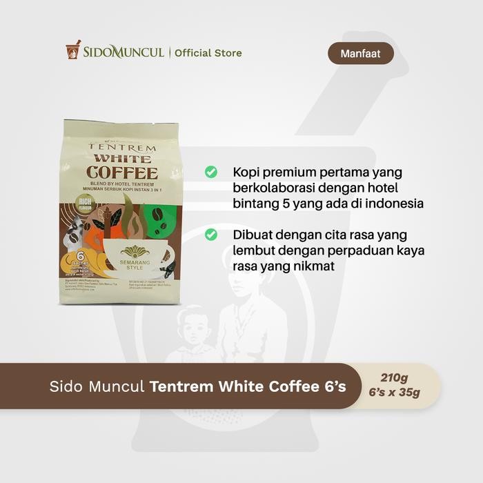

Terlaris Sido Muncul Tentrem White Coffee 6'S Ongkir Termurah