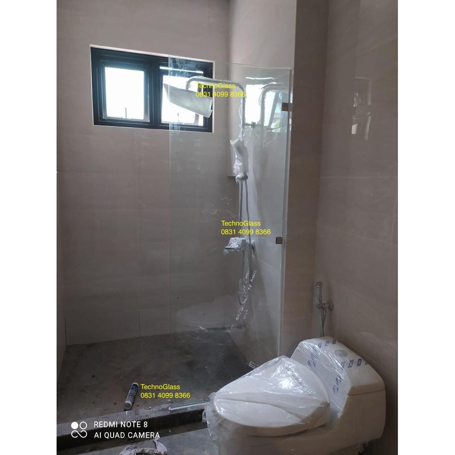Partisi Kamar Mandi / Sekat Shower / Kaca Kamar Mandi