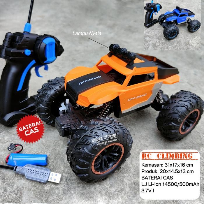 Mobil Remot Rc Rock Crawler Raptor Offroad / Diecast