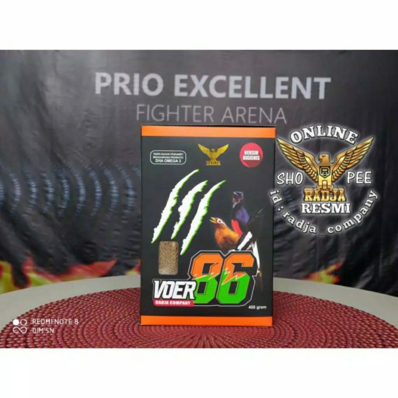 [VOER 86 PREMIUM] VOER 86 COKLAT PRODUK RADJA COMPANY PAKAN BURUNG BERKUALITAS TINGGI