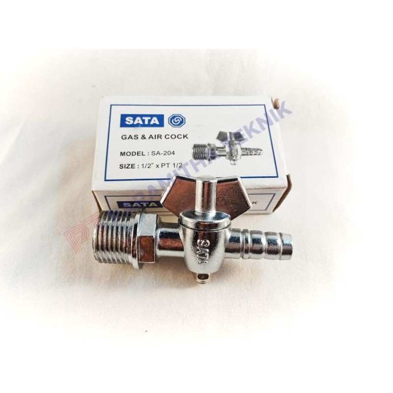 Kran Gas Angin SATA 1/2"