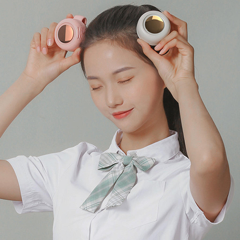 Handheld Neck Neck Mini Fan Portable Neck Fan Neck Cooler Clip Fan Mini Fan Neck Fan Usb