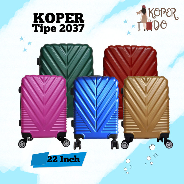 Koper Tipe 2037 Ukuran 22 Inch ROBERT ANSELL Koper Bagasi Koper Bagus Koper Murah Koper Umroh Haji