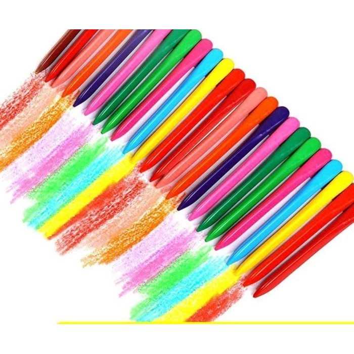 

Art - Crayon Waterproof Alat Menggambar Si Kecil Dp