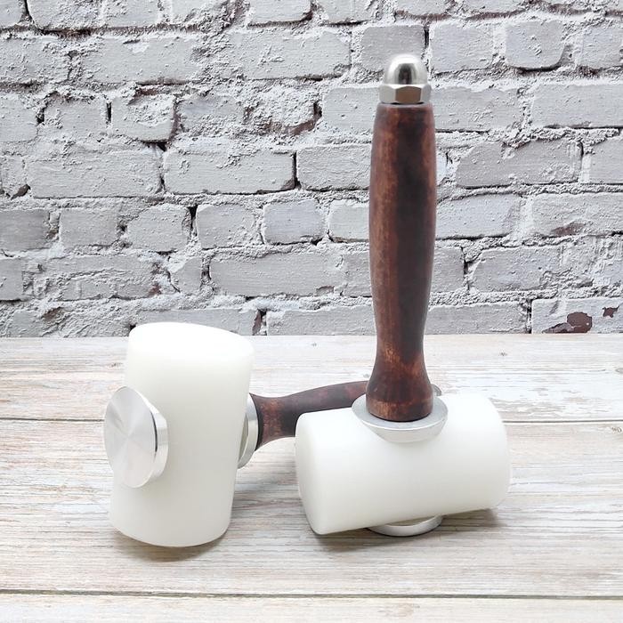 

Art - Leather Carving Hammer Nylon Hammer Diy Craft Cowhide Punch Cutting