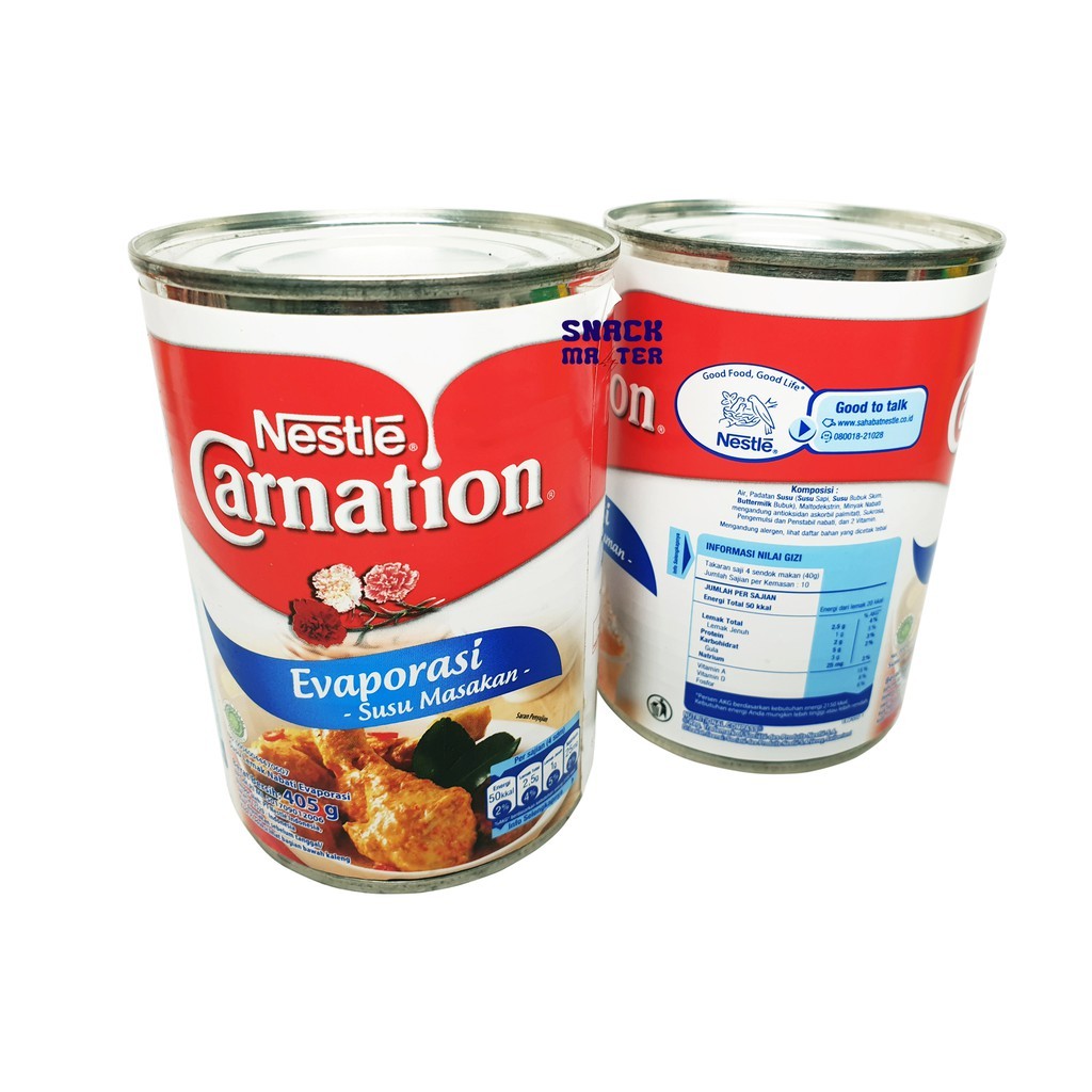 

Nestle Carnation Susu Evaporasi - Netto 405 gr