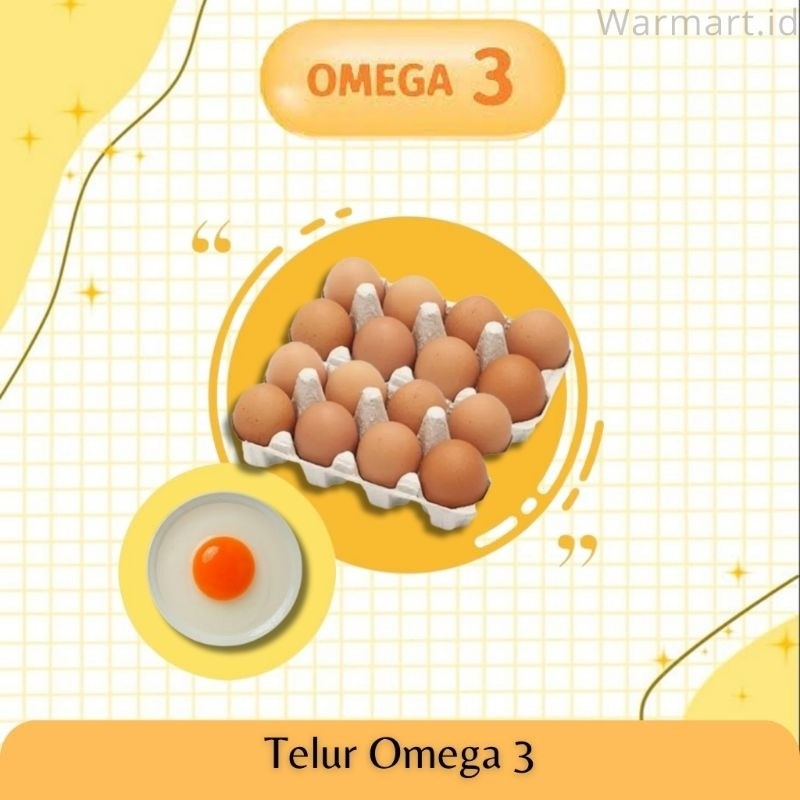 

Telur Omega-3 Fresh Per 1 Kg