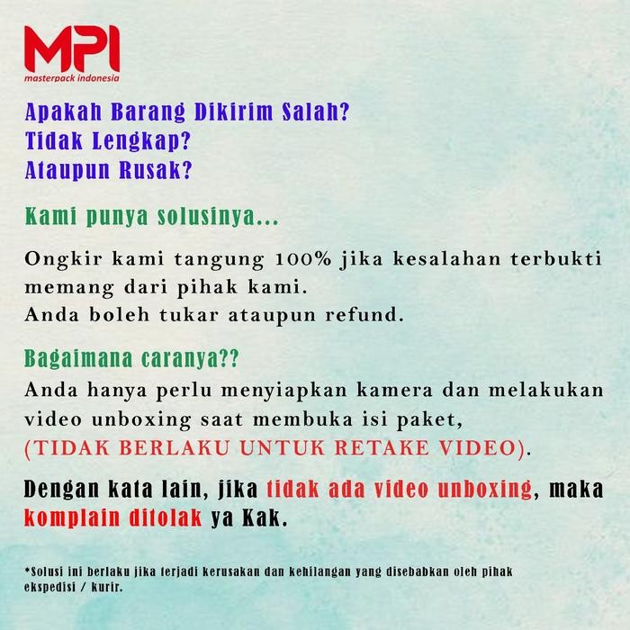 

Neosign - Lakban Bening/Coklat Mpi 300 Meter 1 Dus Isi 36 Hanya Gosend&Grab