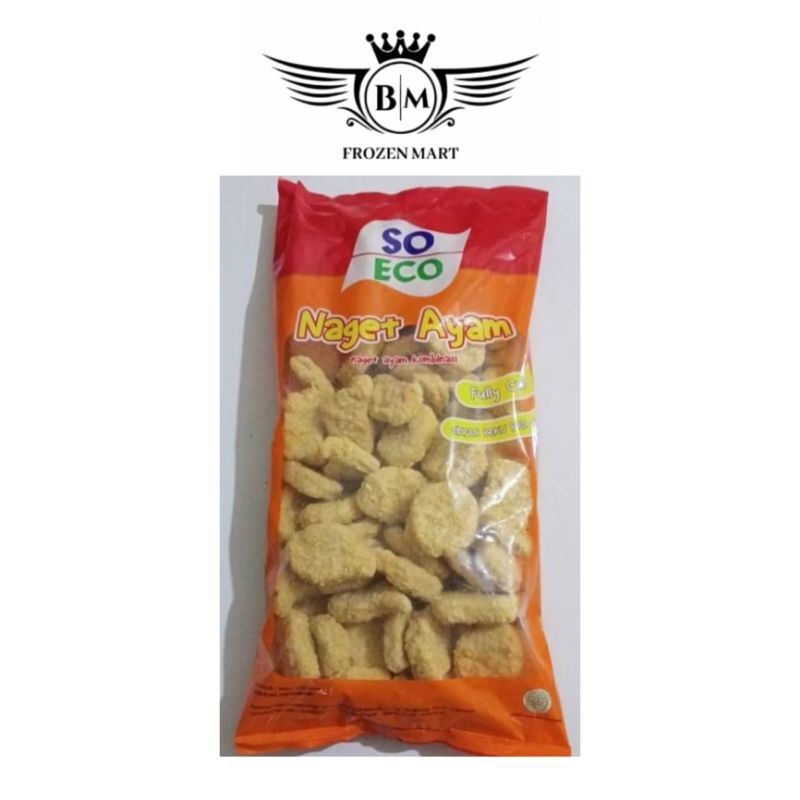 

So Eco Nugget Ayam 1Kg Berkah Makmur Frozen Food