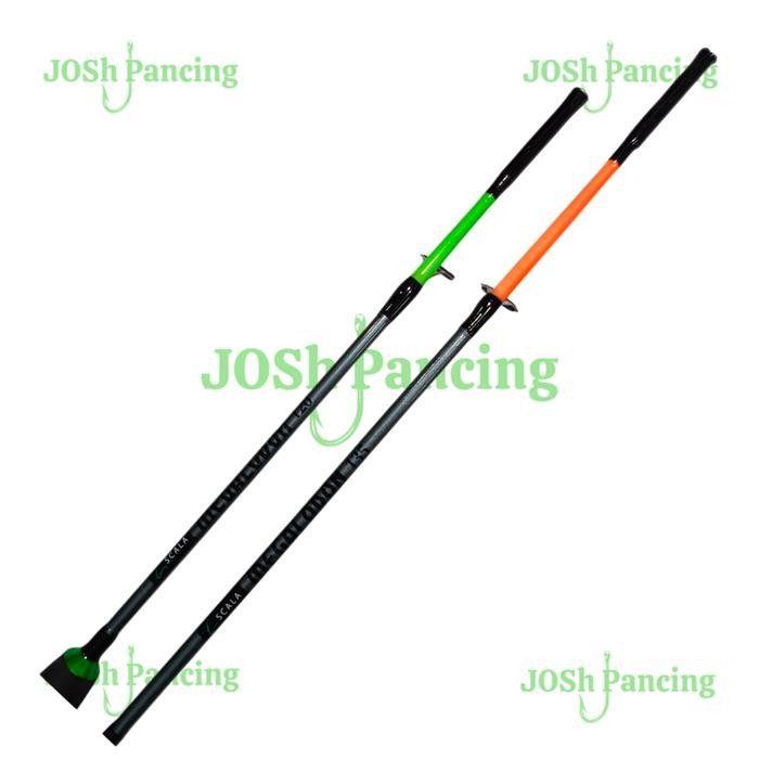 Scala Megalodon Joran pancing fiber solid kuat