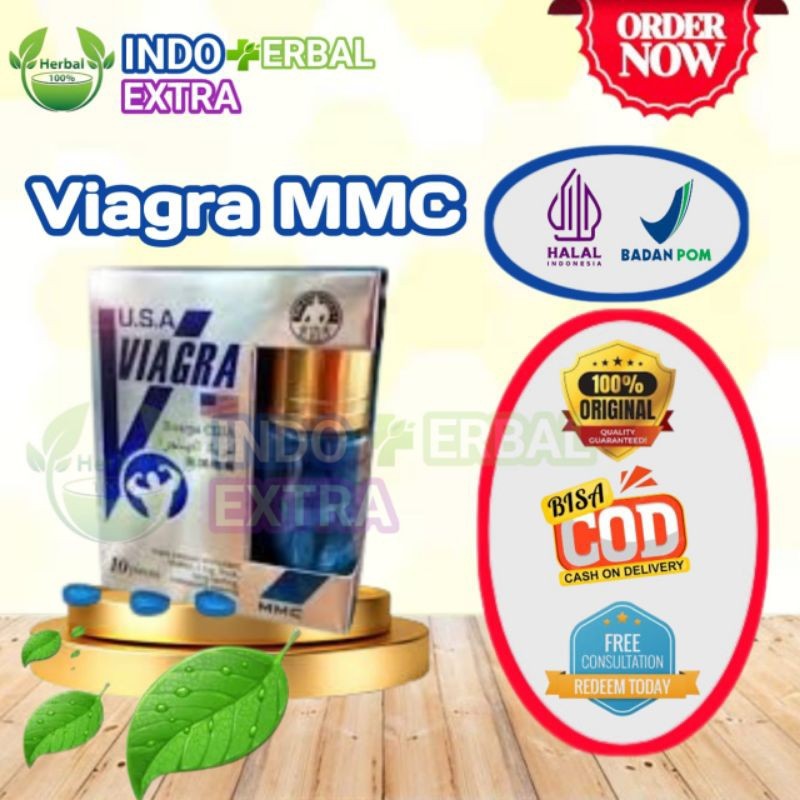 VIAGRA MMC BLUE USA Viagra MMC Obat Pria Aman Tanpa Efek Samping