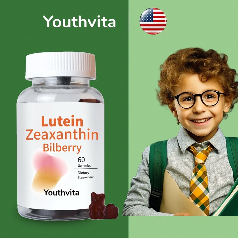 Youthvita lutein gummies zeaxanthin bilberry Vitamin eye health 60 pcs