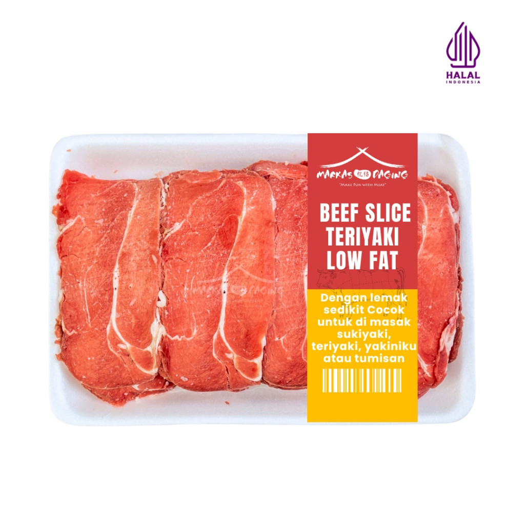 

[PAKET HEMAT]- DAGING SLICE TERIYAKI Beef Sliced TUMISAN IMPORT 500gr, MARKAS DAGING