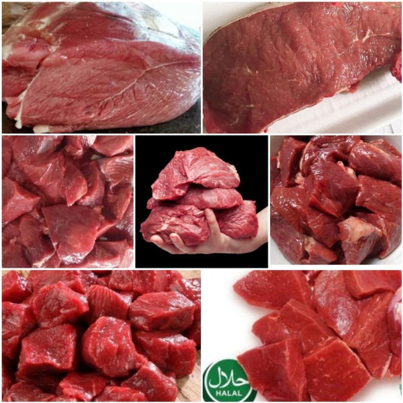 

PROMO Daging Sapi Paha Rendang Super FRESH 1 KG Halal