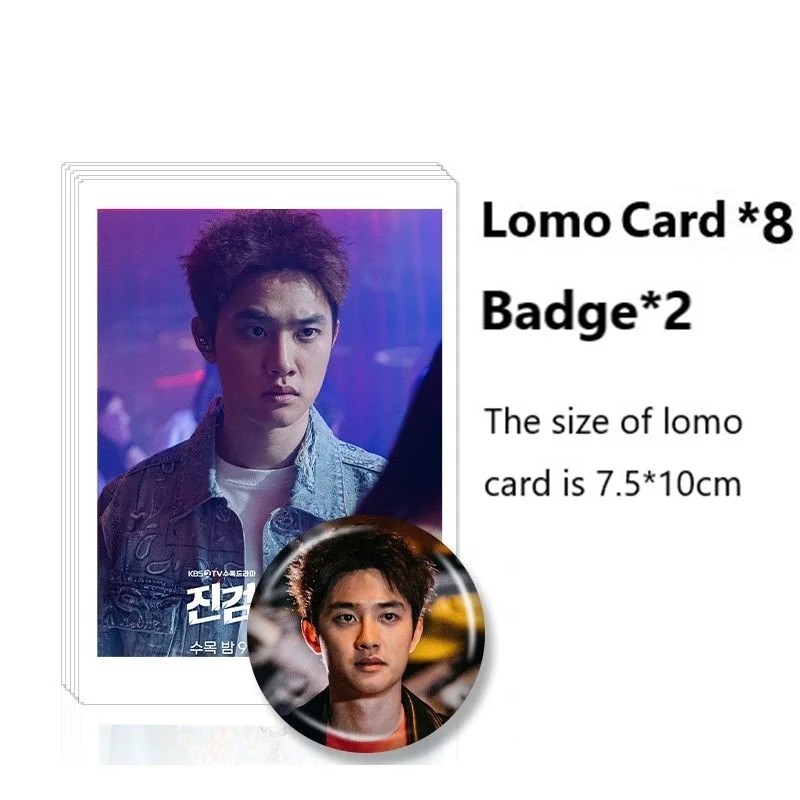 Kyung-soo Doh D.O. Doh Kyungsoo Photobook Set With Poster Lomo Card Bookmark Photo Album Art Book Pi