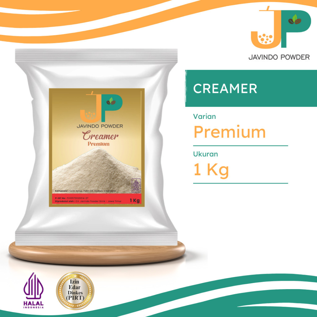 

JAVINDO Creamer / Krimer Premium 1 Kg Javindo Powder