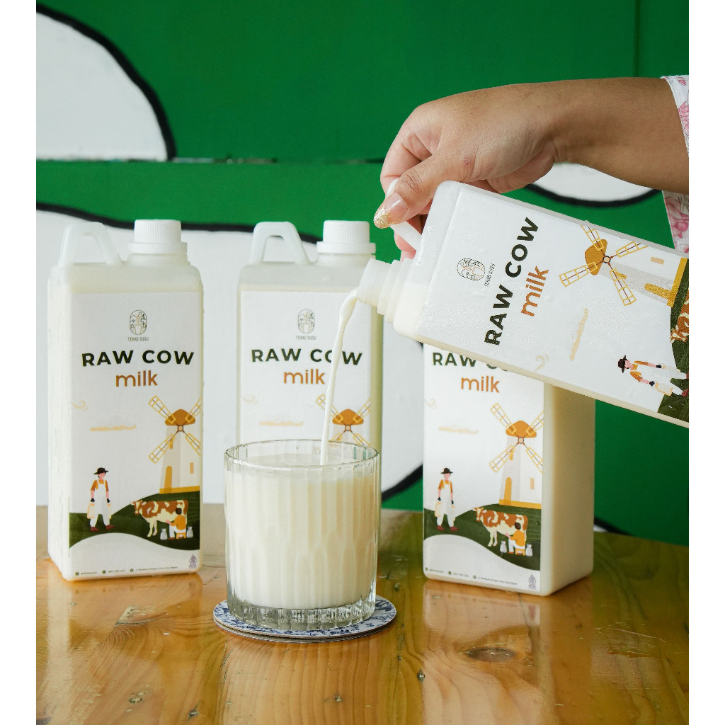 

GRASFEED RAW COW MILK (Susu Sapi Grass Fed) Murni 100%