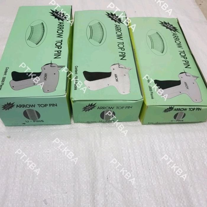 Kancing Top Pin Arrow Hang Tag Bandrol Harga Arrow Top Pin