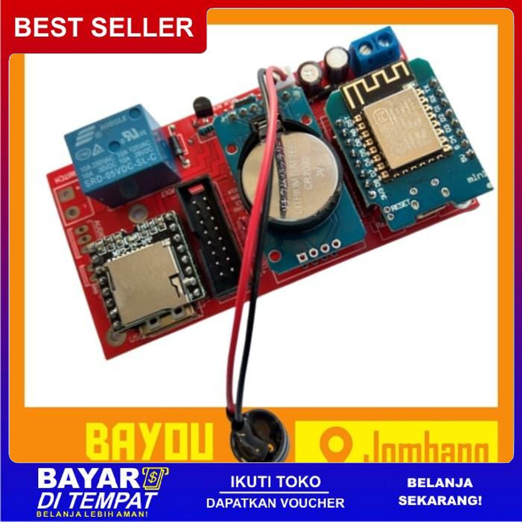 FREE ONGKIR KIT JWS WIFI ESP8266 WEMOS D1MINI BISA COD