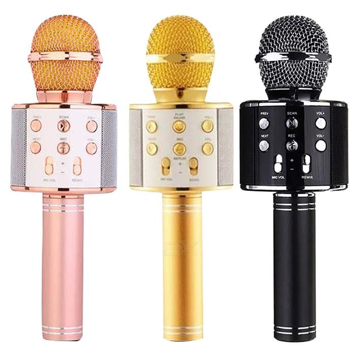 WSTER WS-858 WS858 Mic Bluetooth Ori Original Microphone wireless