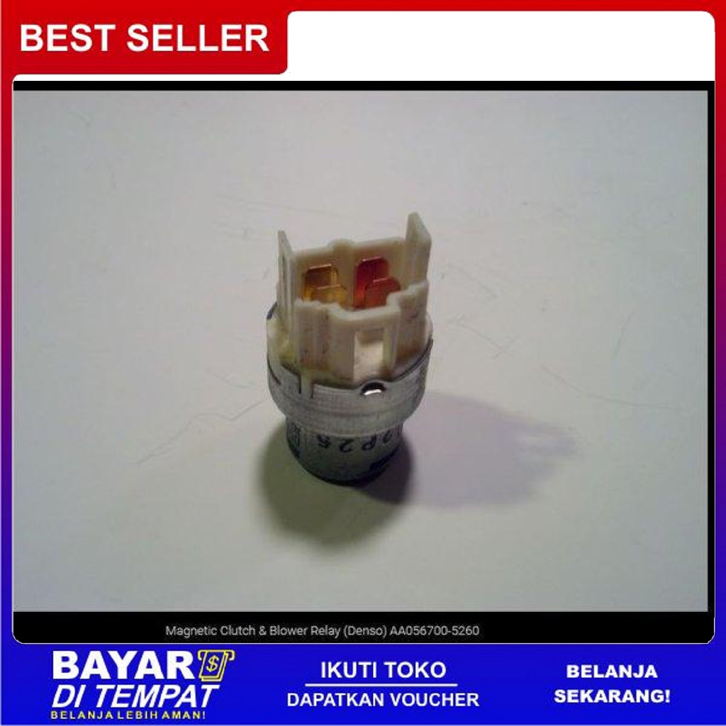 FREE ONGKIR RELAY KAKI 4 AC MOBIL BULAT 056700 5260 12 VOLT 22A DENSO ASLI BISA COD
