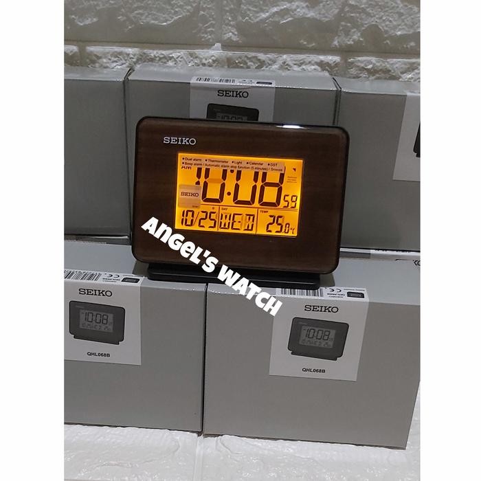 Terlaris Jam Meja Digital Seiko Qhl068 / Jam Meja/ Jam Digital