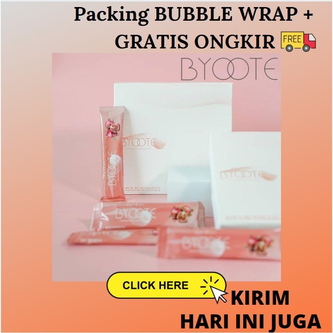 BYOOTE / BYT COLLA 1 BOX ISI 16 HALAL BYOTE BYOTEE COLAGEN SKIN BYTCOLA BYTCOLLA COLA BYOOTEE byotte