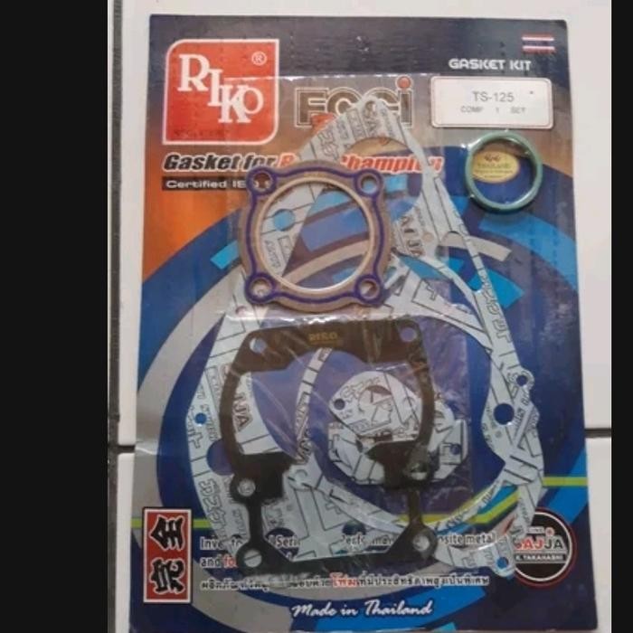 Paking Fullset Ts125 Riko Perpak Fullset Ts125 Paking Head Ts125 Paking Kopling Ts125 Paking Blok Se