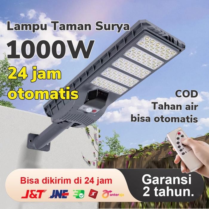Paling Laris Lampu Jalan Matahari Led Lampu Tenaga Surya Tahan Air 24 Jam Otomatis