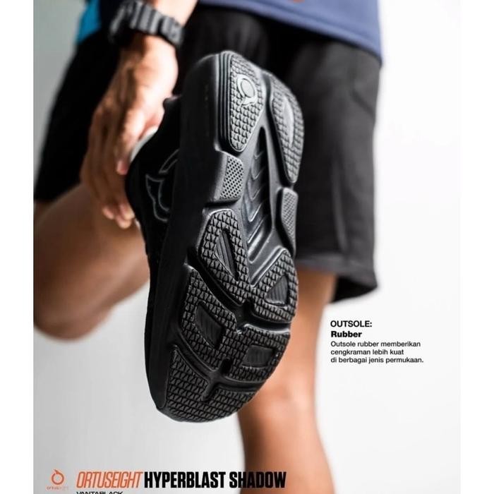 PRODUK ORTUSEIGHT HYPERBLAST SHADOW SEPATU LARI JOGGING RUNNING ORTUSEIGHT HYPERBLAST SHADOW