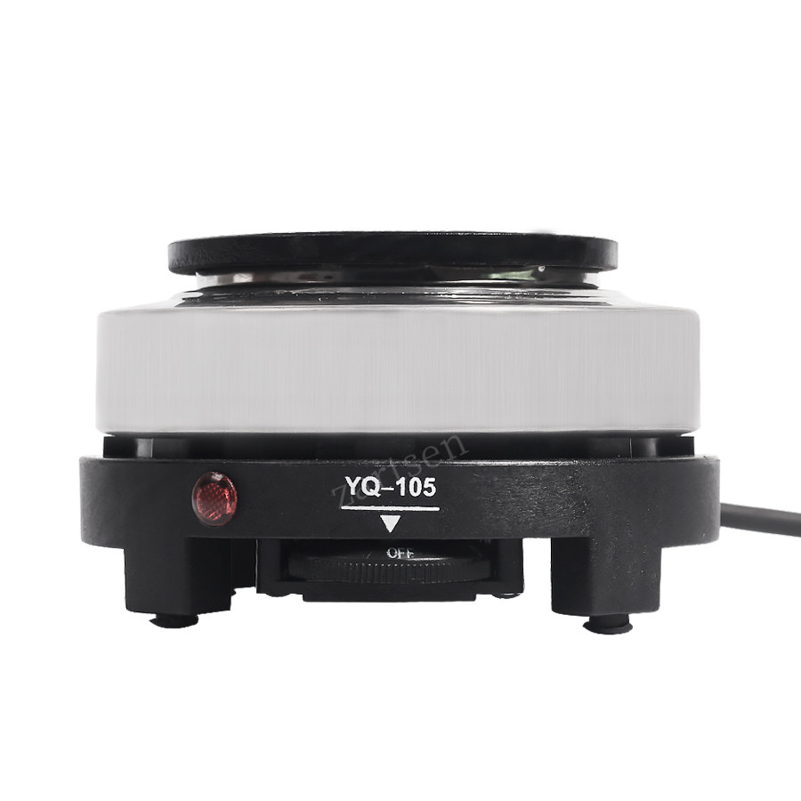 Kompor Listrik Mini Piring Panas Piring Masak Kopi Teh Multifungsi Oven Pembuat Susu Mocha 500W EU U