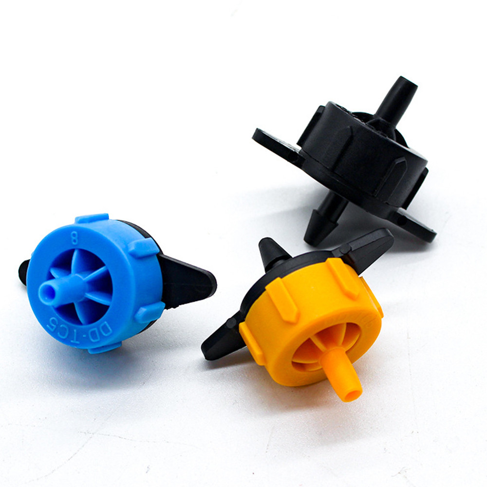 Taman 2L/H 4L/H 8L/H Dripper Kompensasi Tekanan Emitor Selang Irigasi Mikro Kepala Tetes Penetes Iri