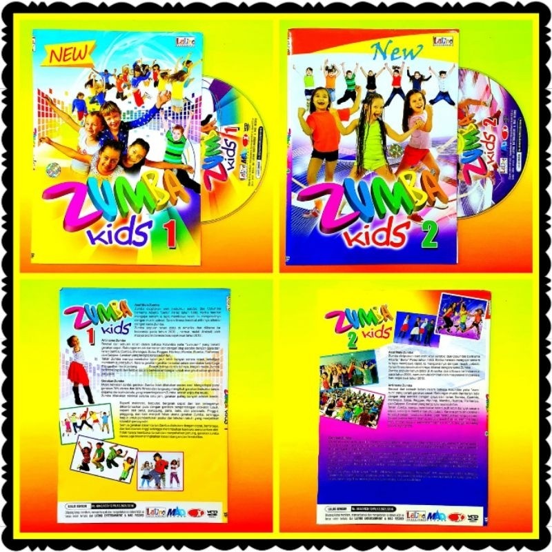 KASET VCD SENAM ANAK ZUMBA KIDS-SENAM ANAK-KASET VCD SENAM ANAK-KASET VCD SENAM ANAK TK-KASET DVD
