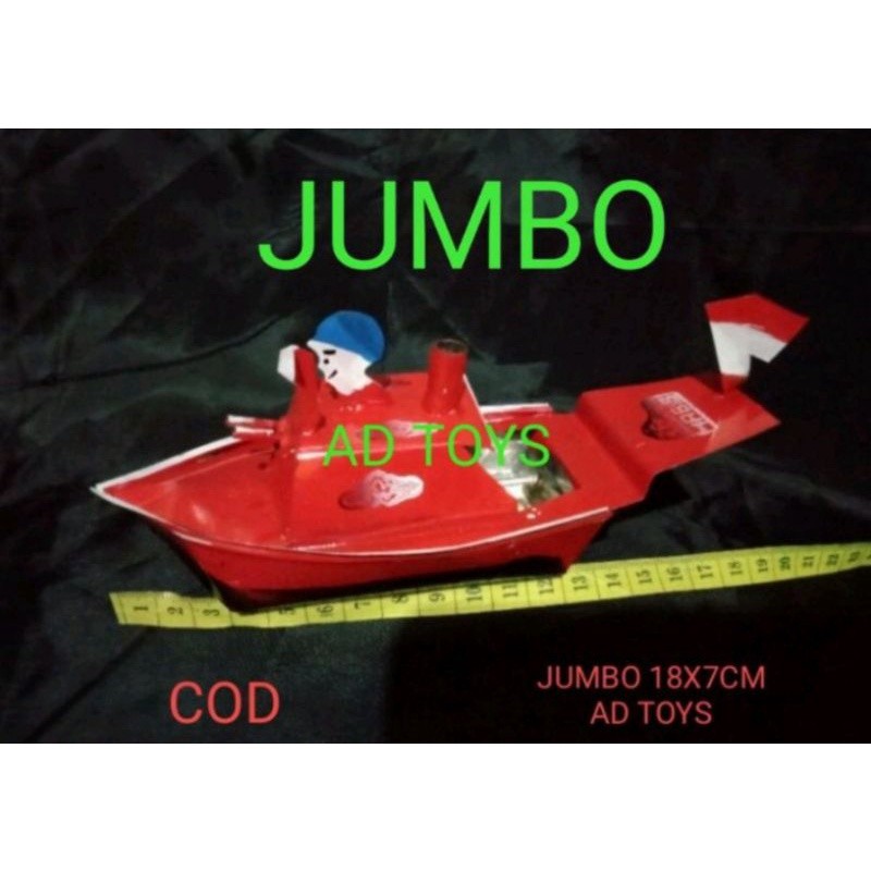 MAINAN KAPAL OTOK OTOK JUMBO 1 KODI 20 PCS
