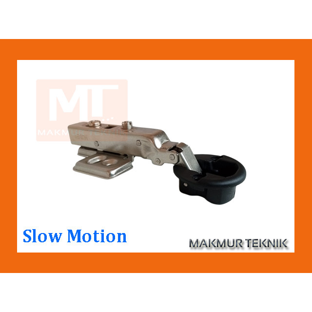 Ready Stock Huben Ks Engsel Sendok Kaca Slow Motion - Engsel Pintu Lemari Kaca Slow Motion Original