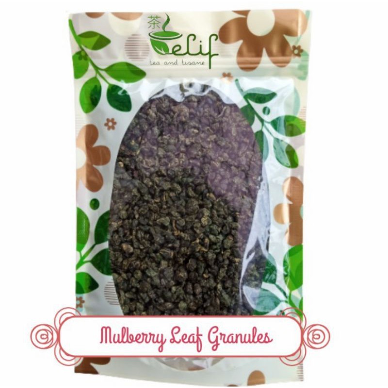 

ELIF TEA Mulberry Leaf Tea Roasted Mulberries Leaves Tea Daun Murbei Panggang [PREMIUM]