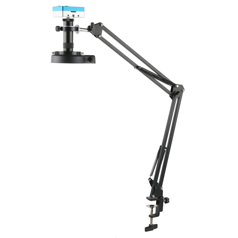 Kamera Mikroskop 4K 48MP 1080P Lensa 130X Tripod HDMI USB TF Mikroskop Digital Industri Elektronik u