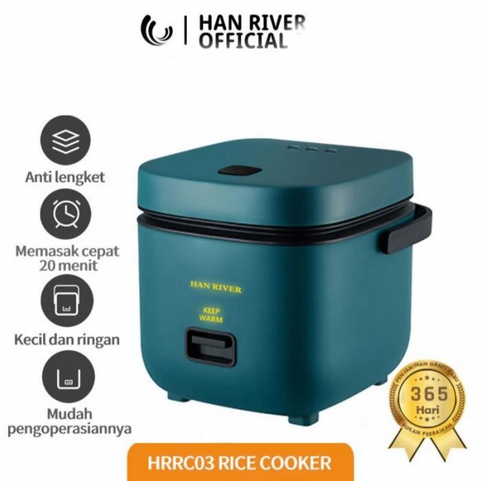 HAN RIVER RICE COOKER HRRC03 Magic com Portable Travel Version Studen
