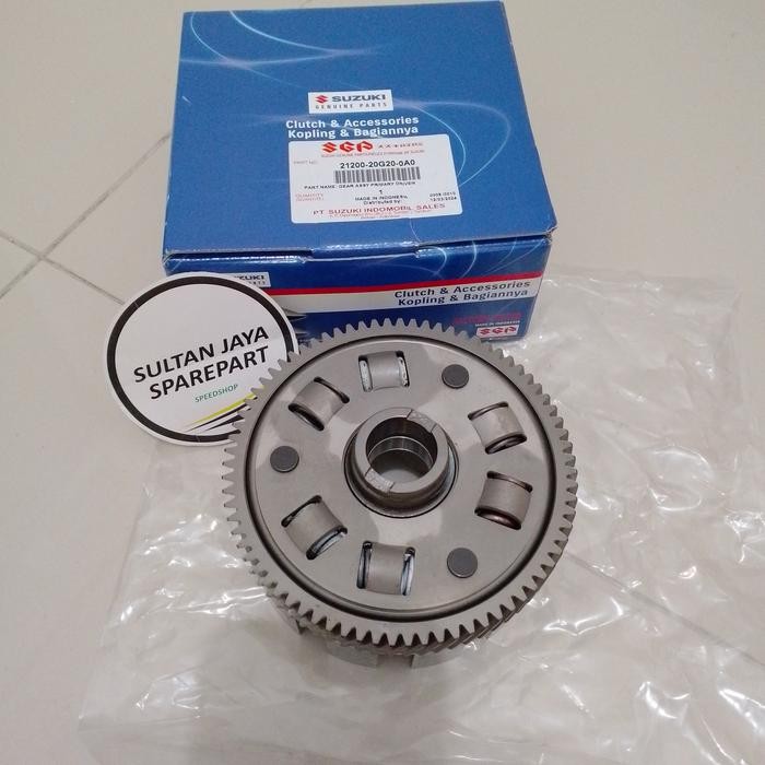 Gear Assy Primary Driven Rumah Kampas Kopling Gigi Gendeng Shogun 125 New Sp Fl Ori Sgp